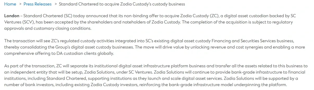 Standard Chartered press release of May 18 2026 describing the non-binding offer and revenue and cost synergies